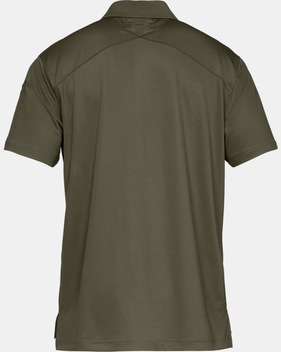 Polo UA Tactical Performance pour homme, Green, pdpMainDesktop image number 5